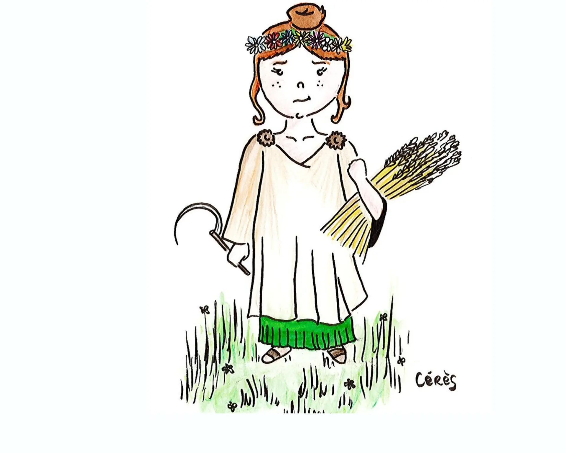 Cérès_déesse de l'agriculture_mythologie romaine