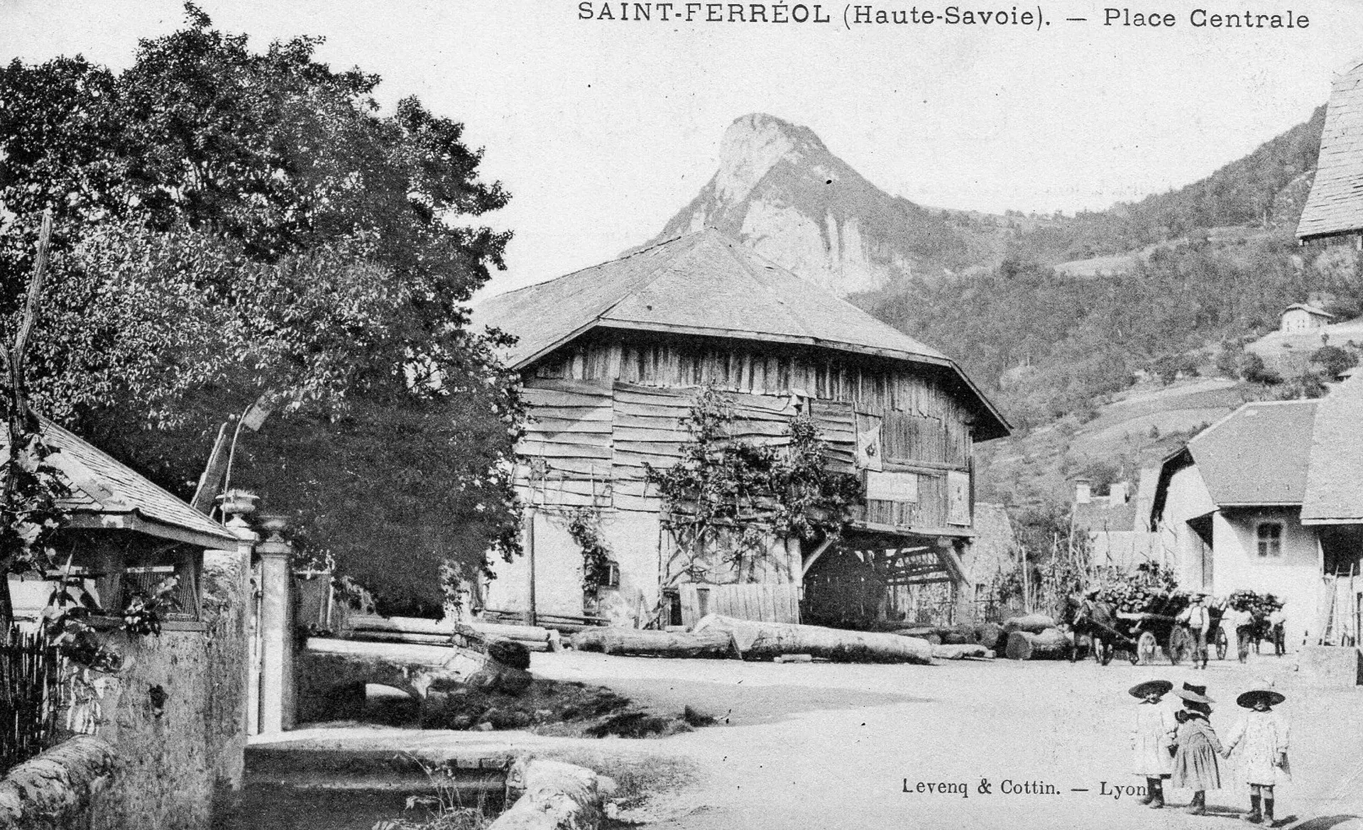 Scierie André à Saint-Ferréol