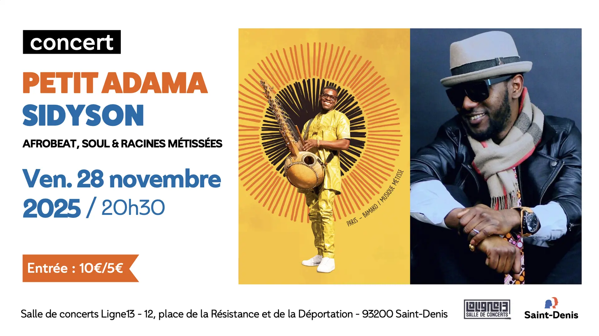 Concert - Petit Adama & Sidyson