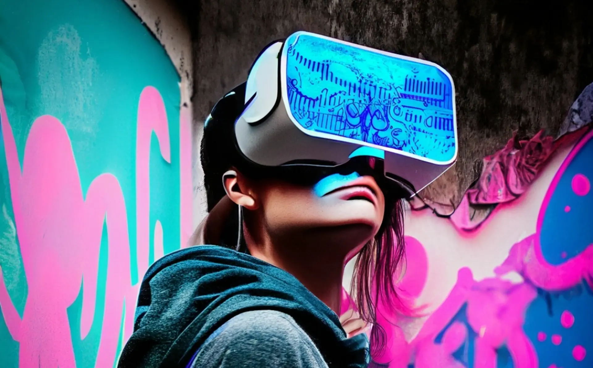 Animation graff en réalité virtuelle