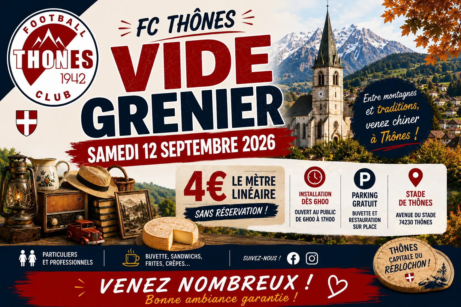Vide-grenier du Football Club_Thônes