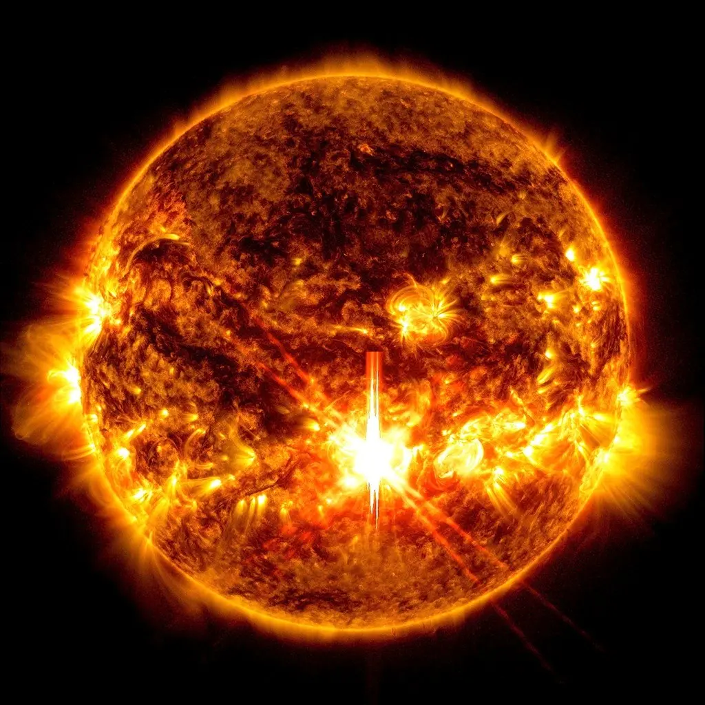 Flash X -  NASA Solar Dynamics Observatory