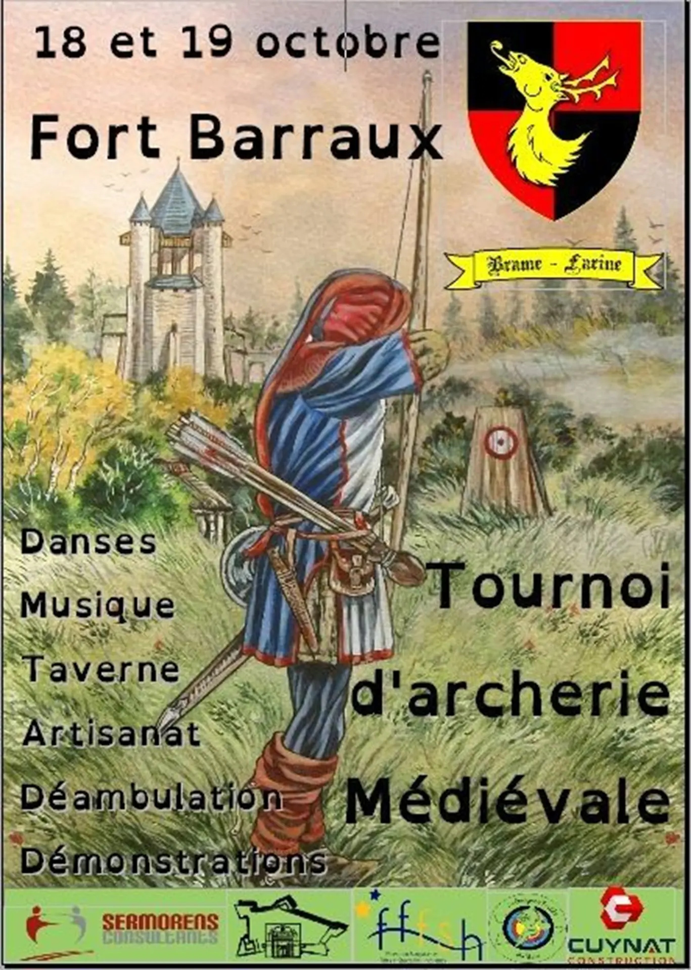 11ème Tournoi d'archerie Médiévale_Barraux