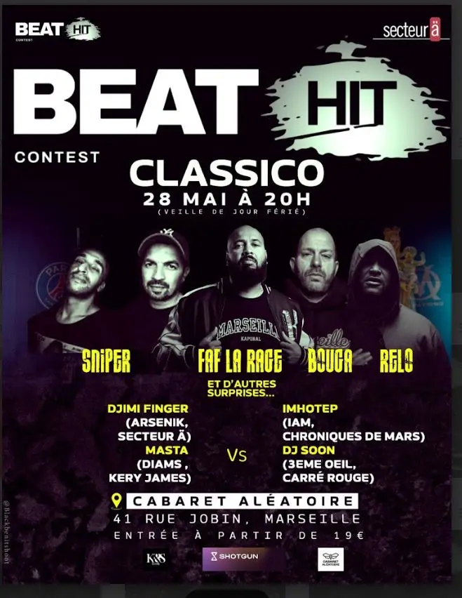 Batthe de Dj au Cabaret Aléatoire