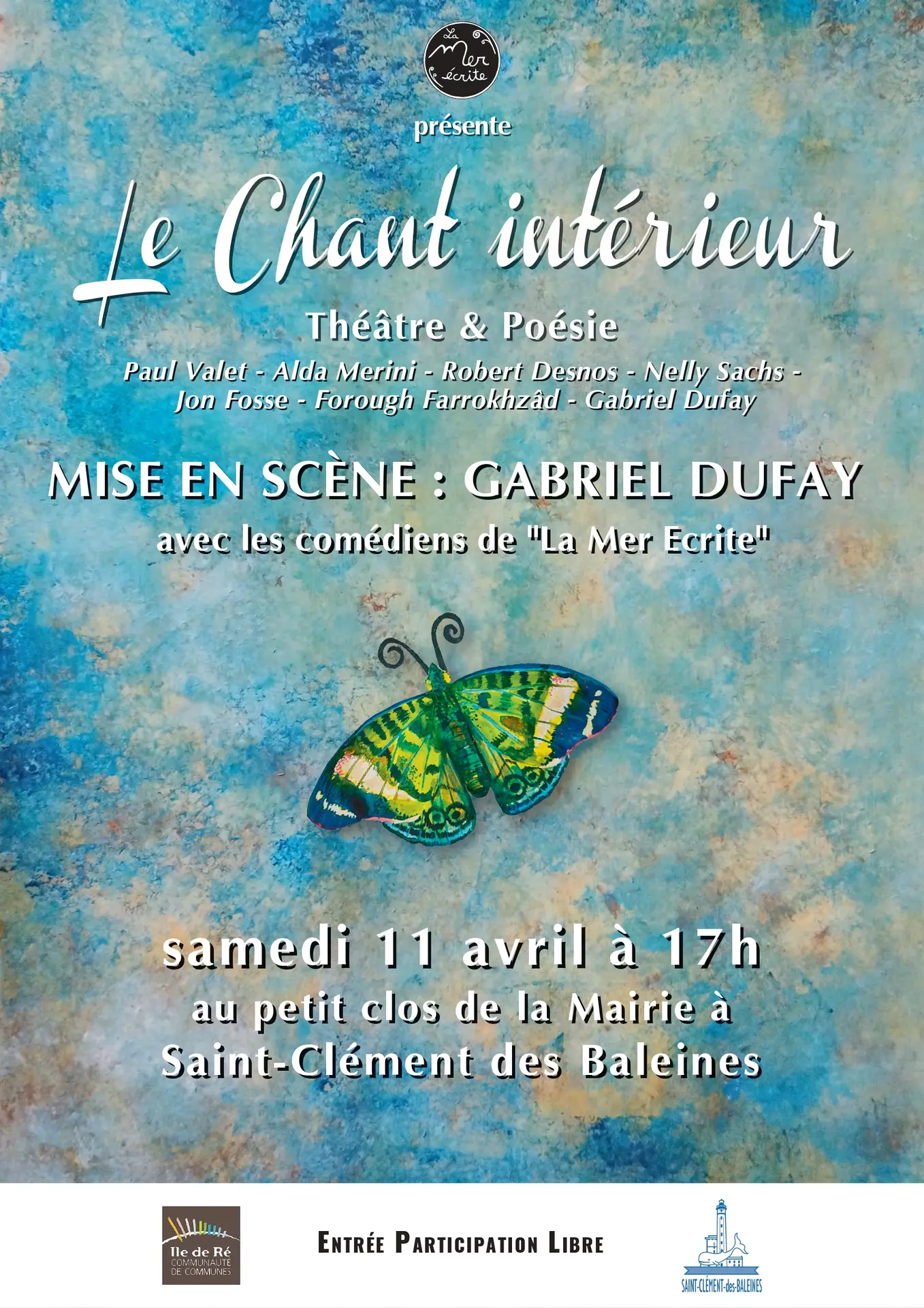 Affiche du spectacle « Le Chant intérieur »