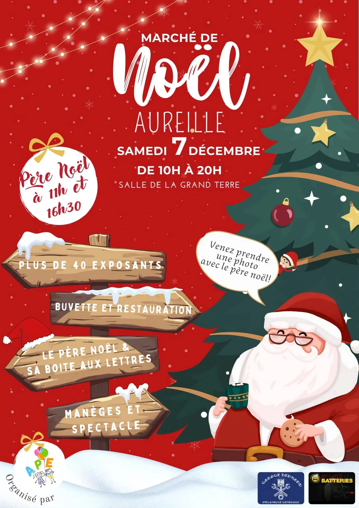 Marché de Noël Aureille