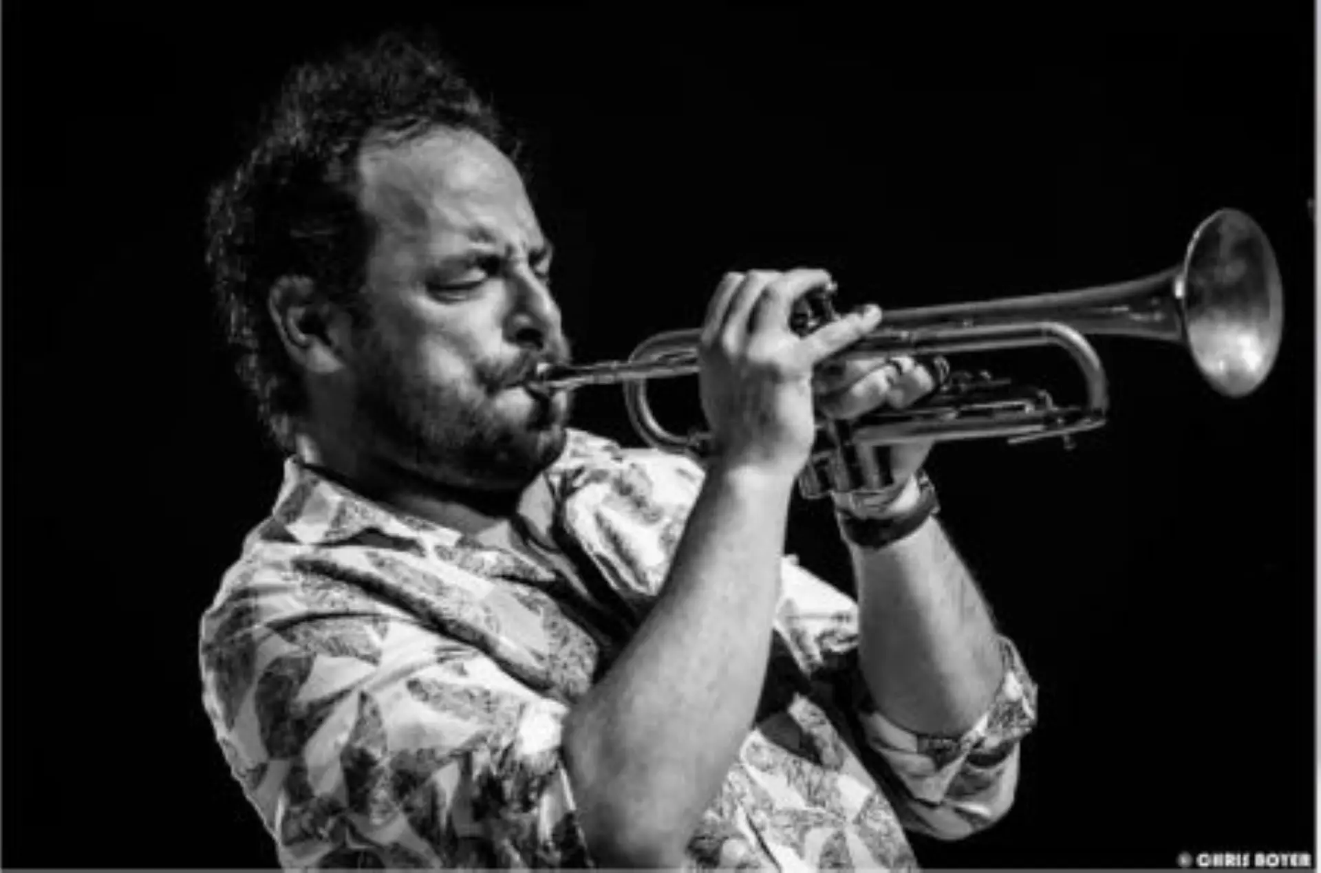 Christophe Leloil et sa trompette