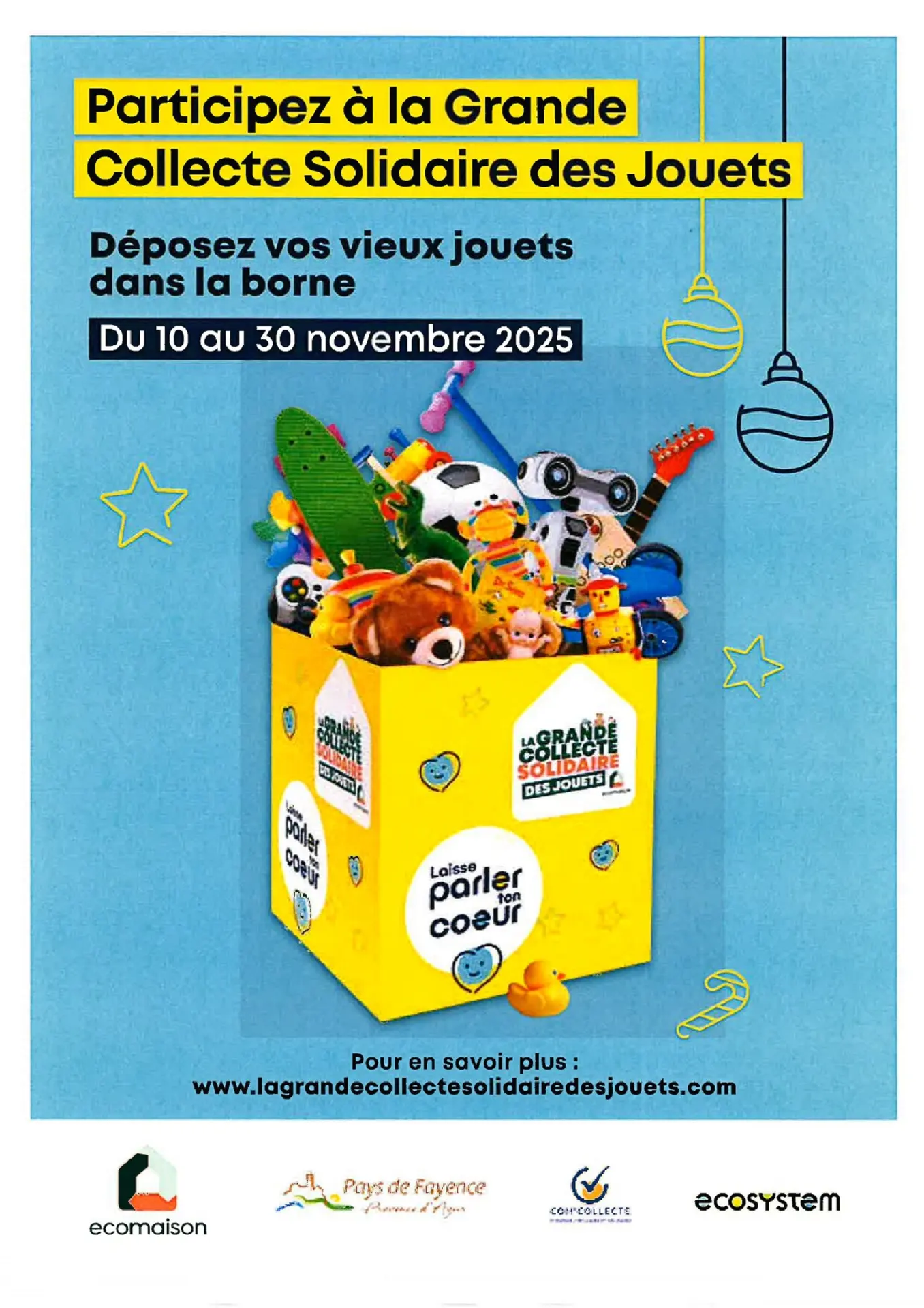 10 au 30 novembre 2025