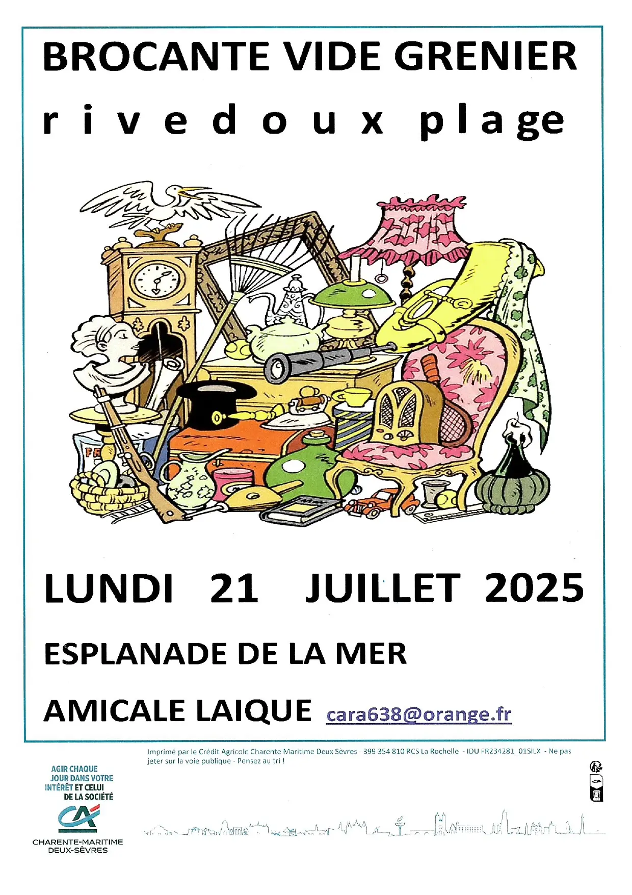 Brocante de l'Amicale Laïque_Rivedoux-Plage