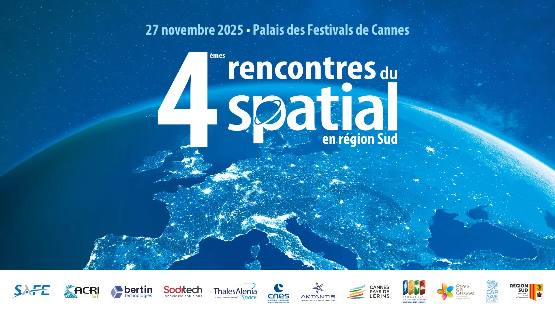 4èmes Rencontres du Spatial en région Sud_Cannes