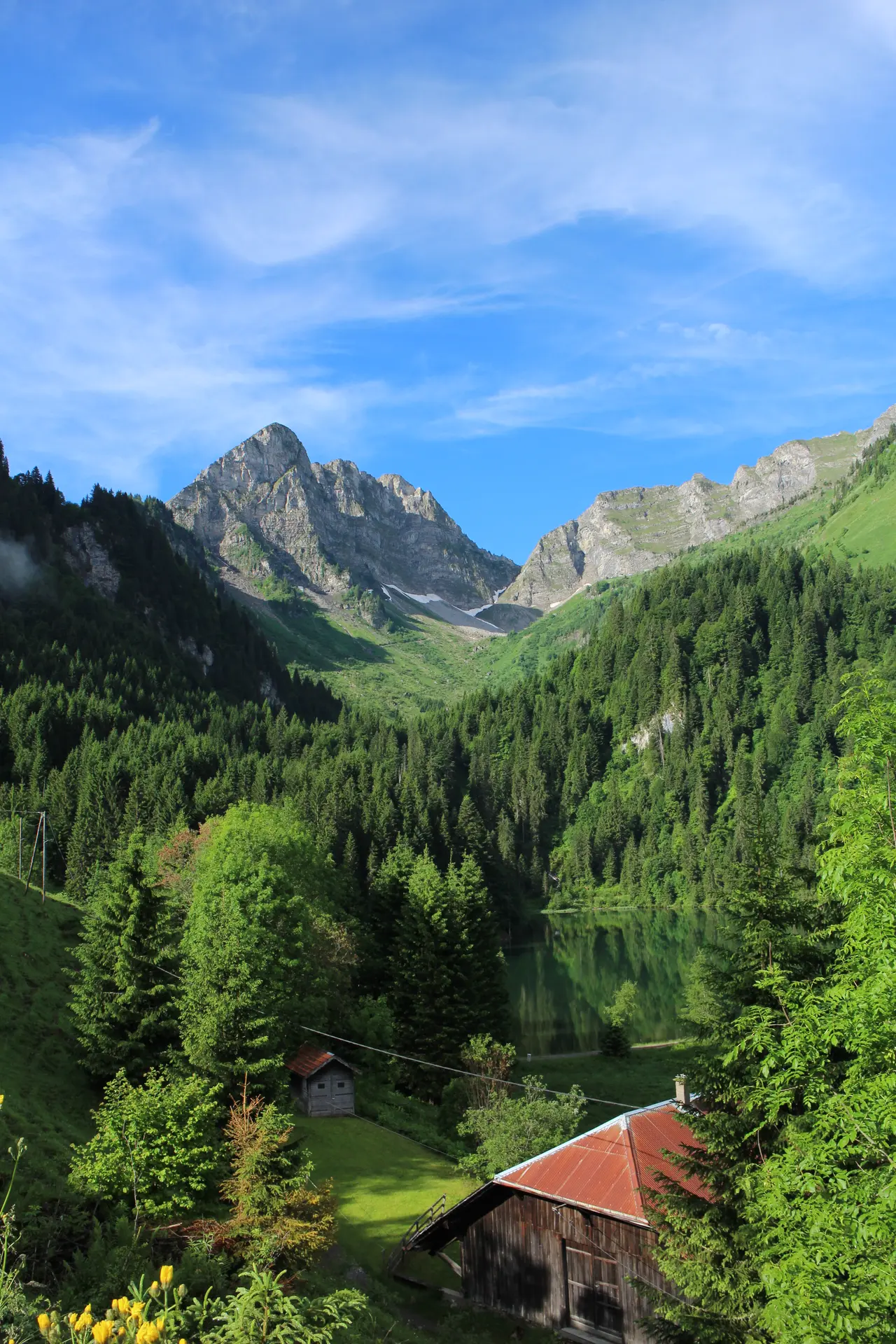 Lac des Plagnes - Cubourré