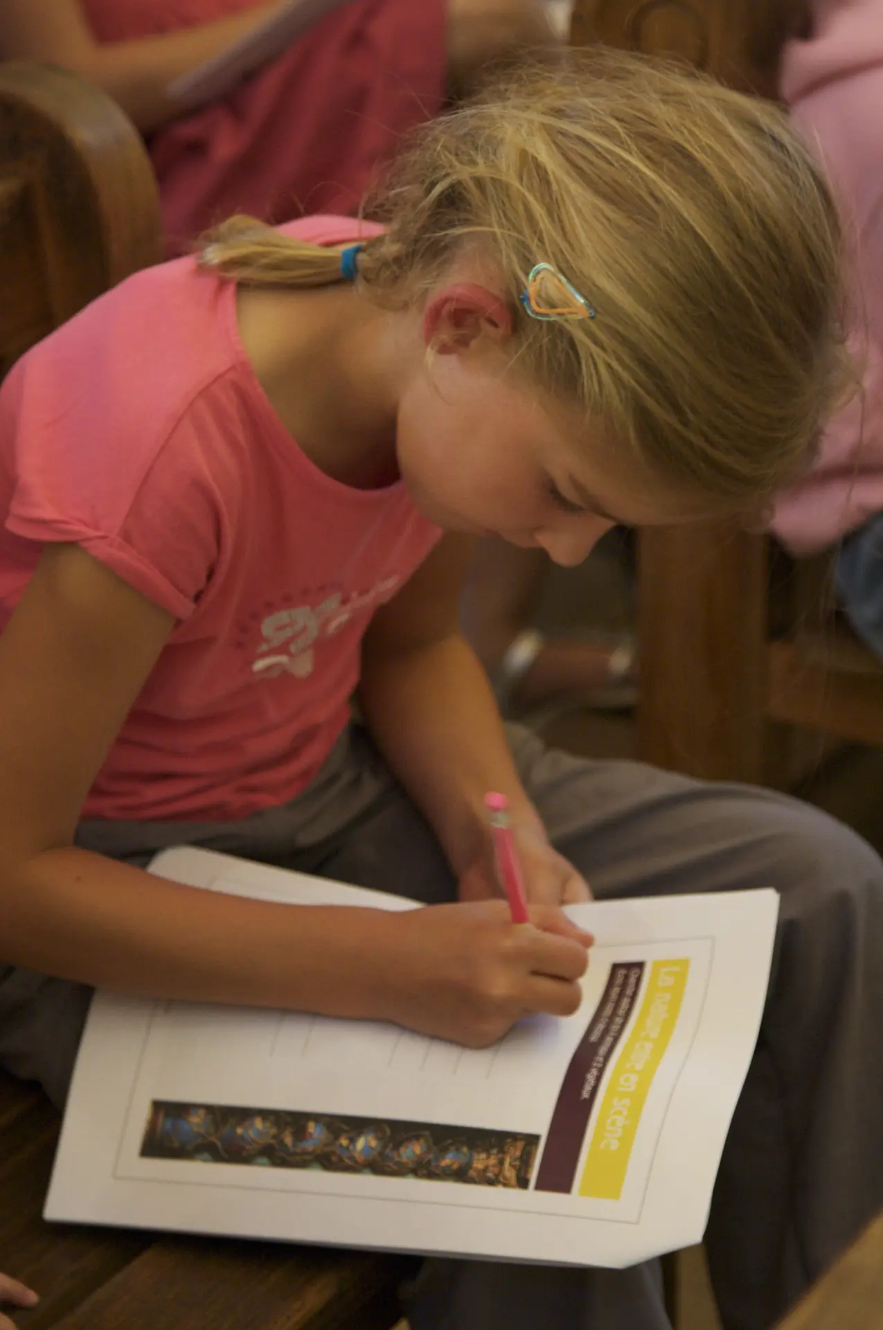 Visite-jeu les enfants sont des anges