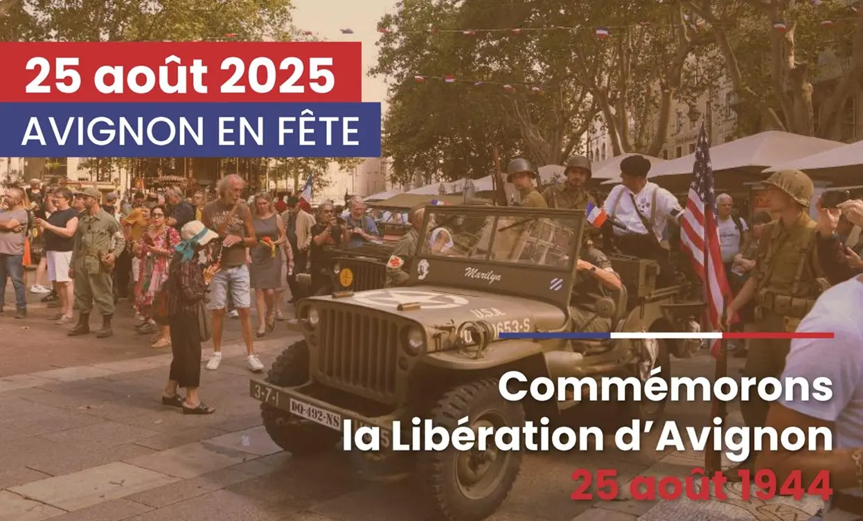 Commémoration de la Libération d'Avignon - 25 août 1944_Avignon