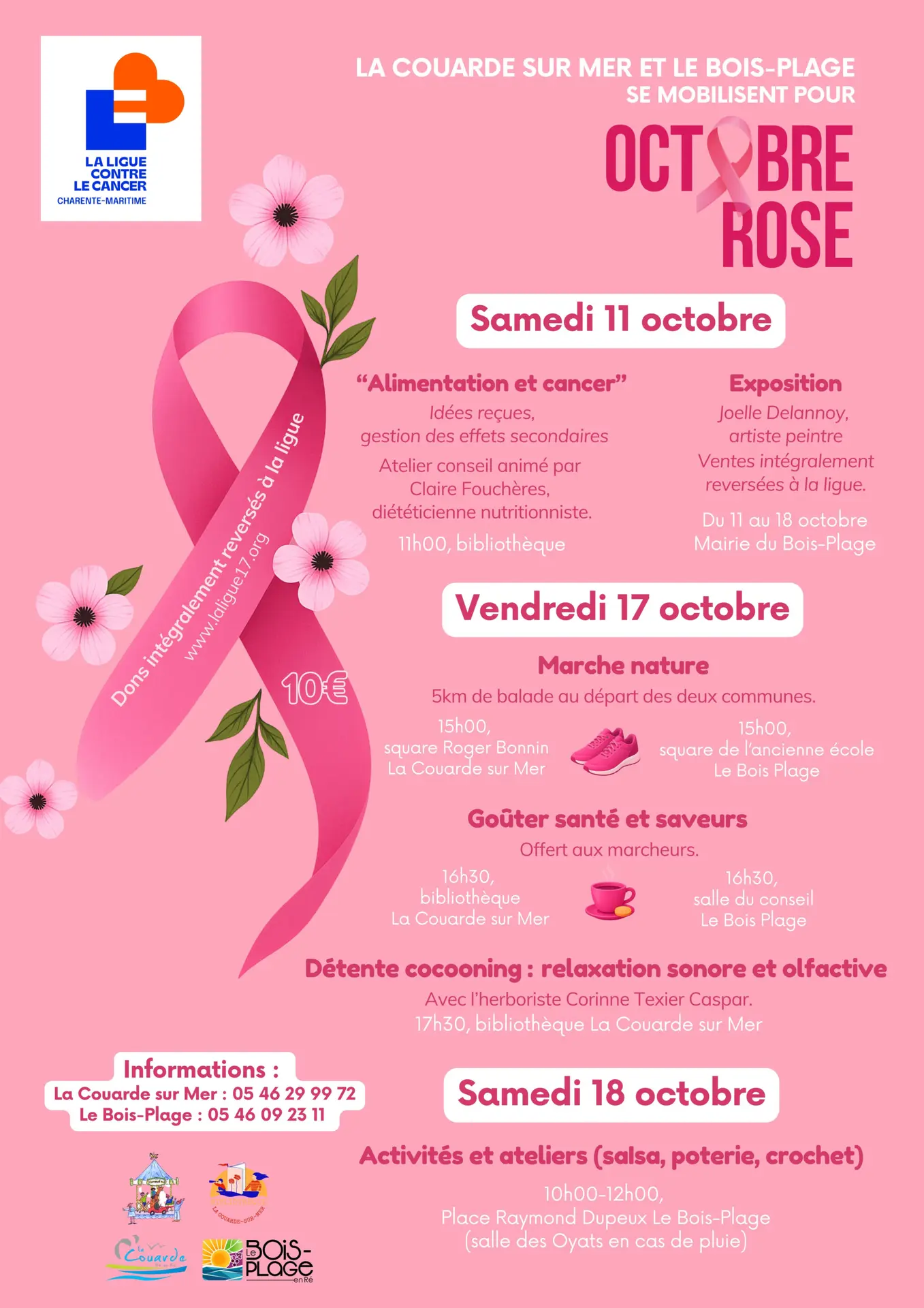 Octobre Rose au Bois-Plage_Le Bois-Plage-en-Ré