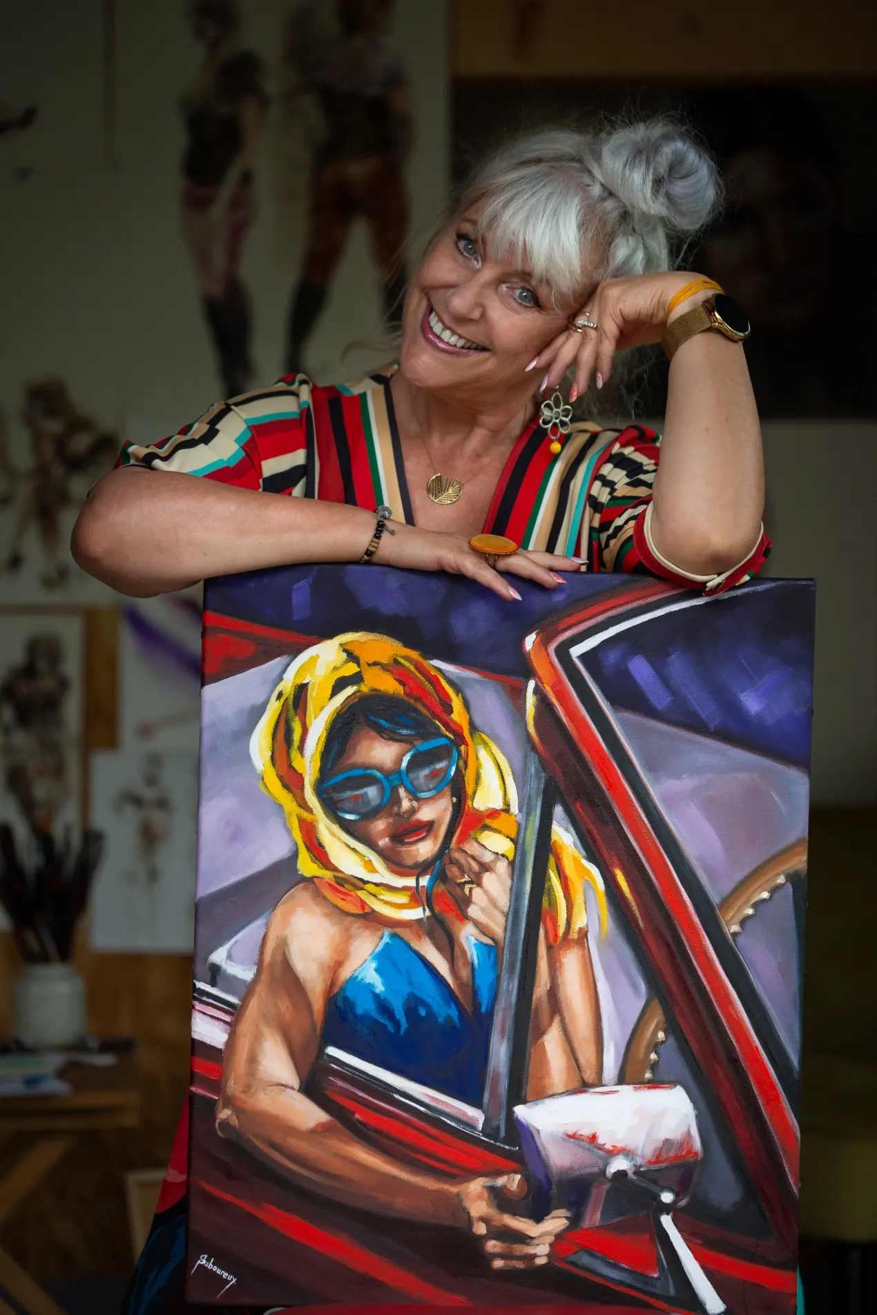 Corinne Saboureux et la « Féminité et mécanique »