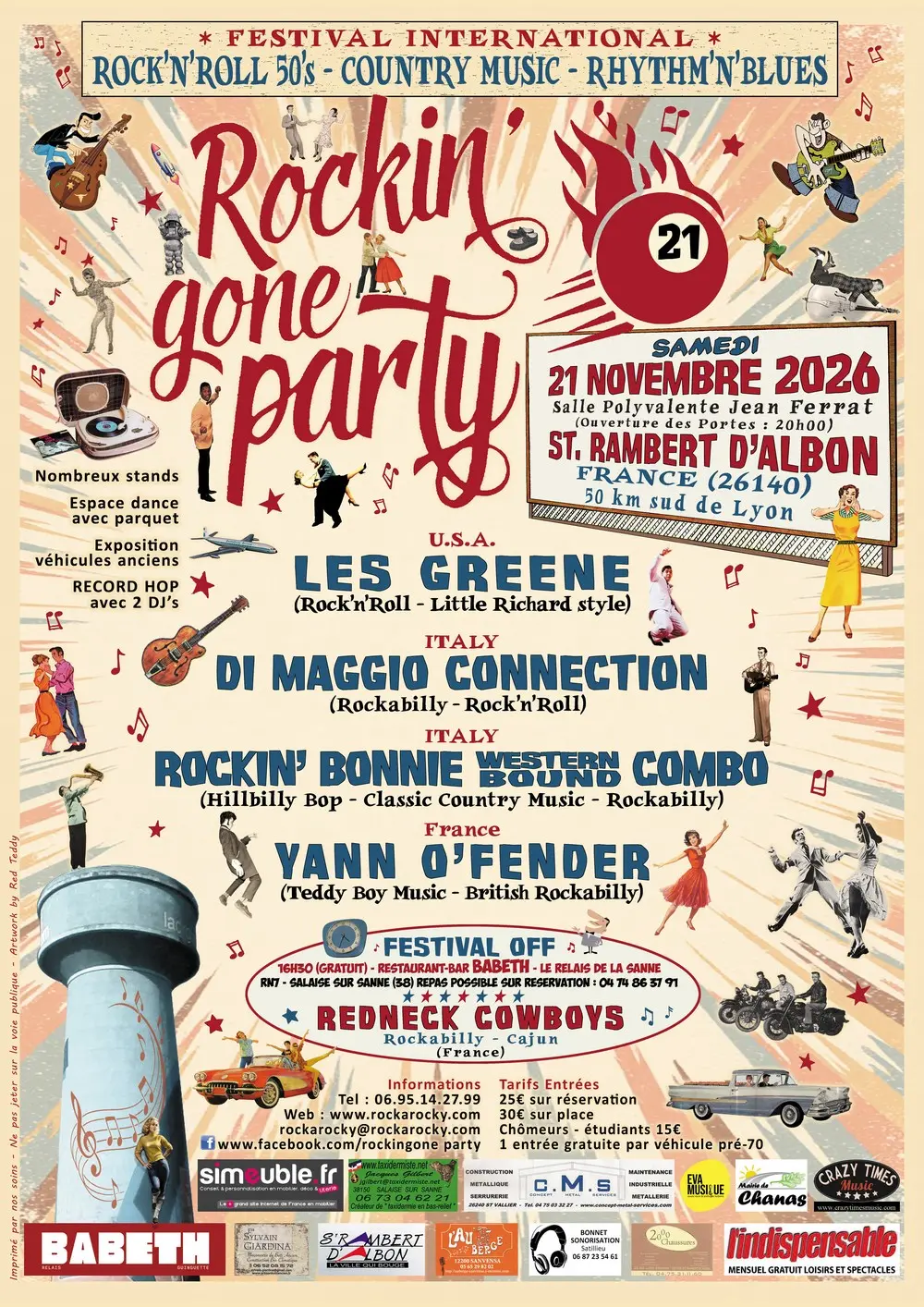 affiche expliquant l'événement