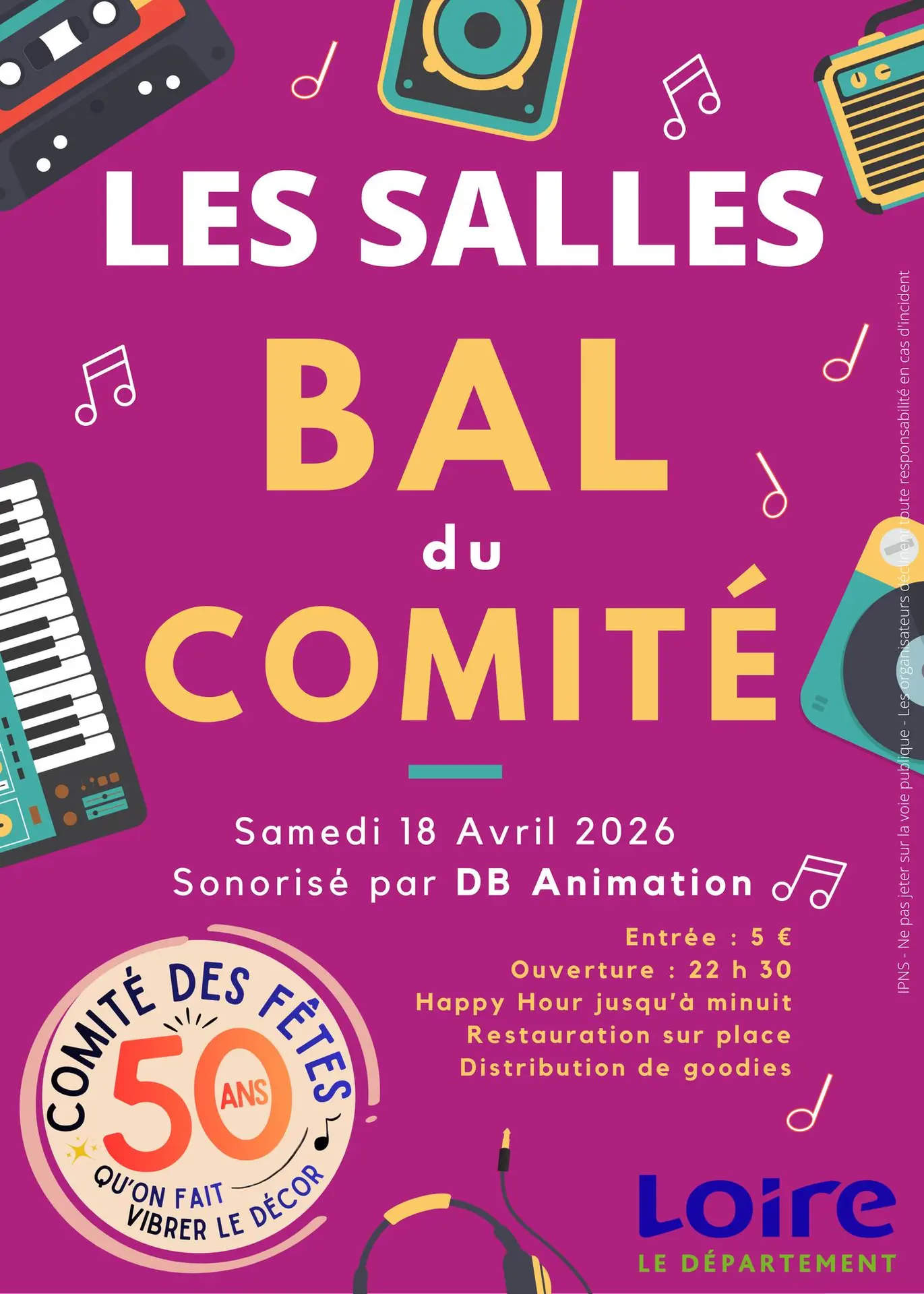 affiche bal