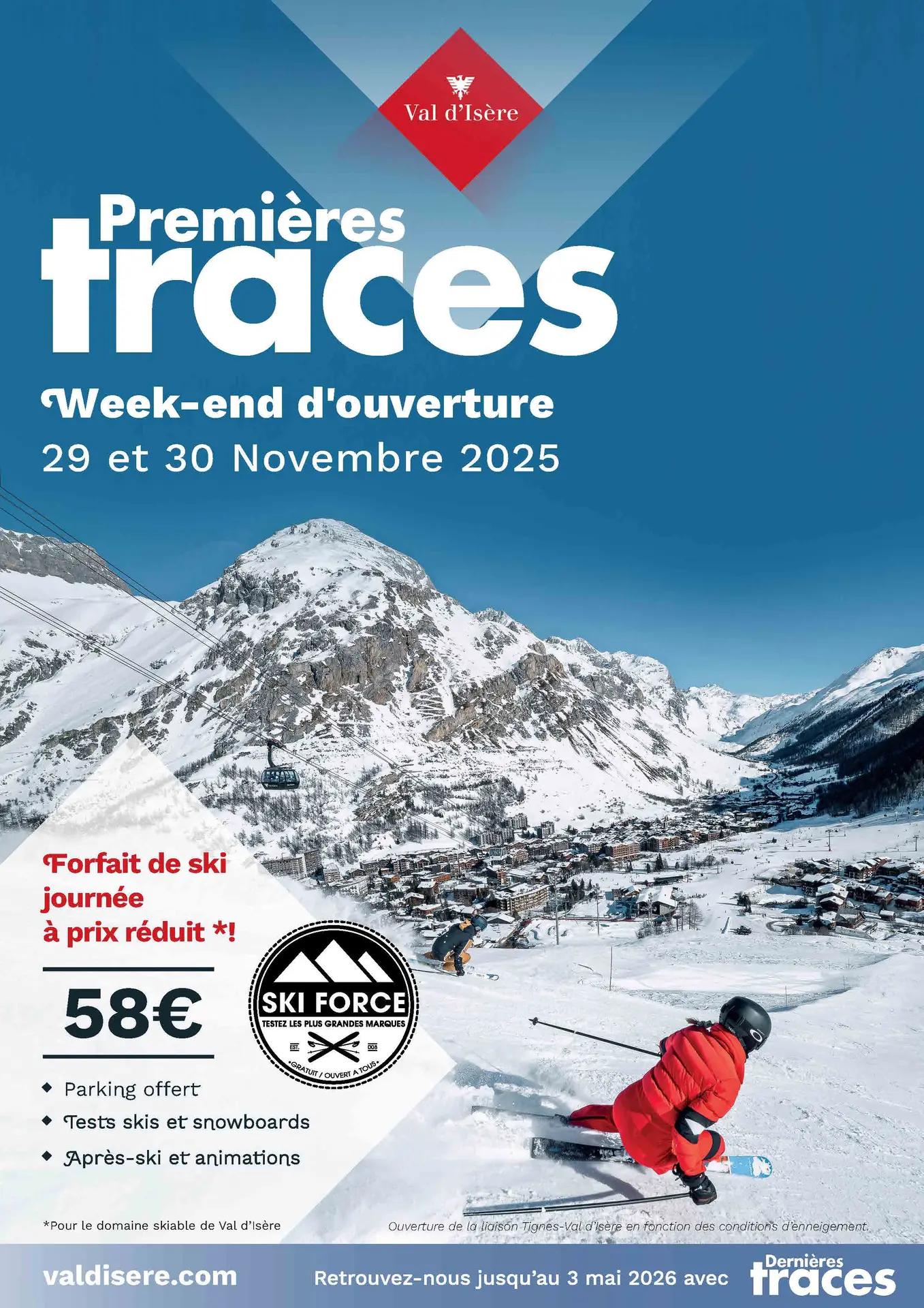 Premières Traces - Week-end d'ouverture de la station_Val-d'Isère