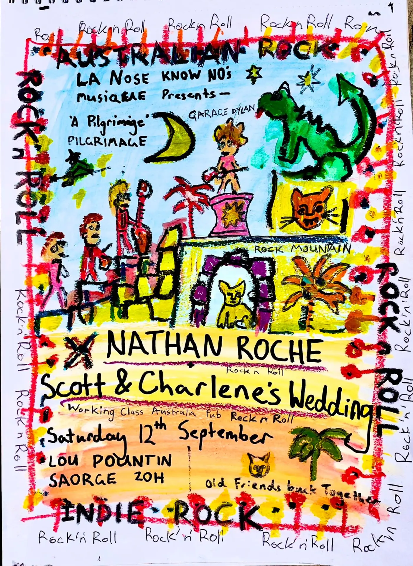 Concert avec SCOTT AND CHARLENE'S WEDDING_Saorge