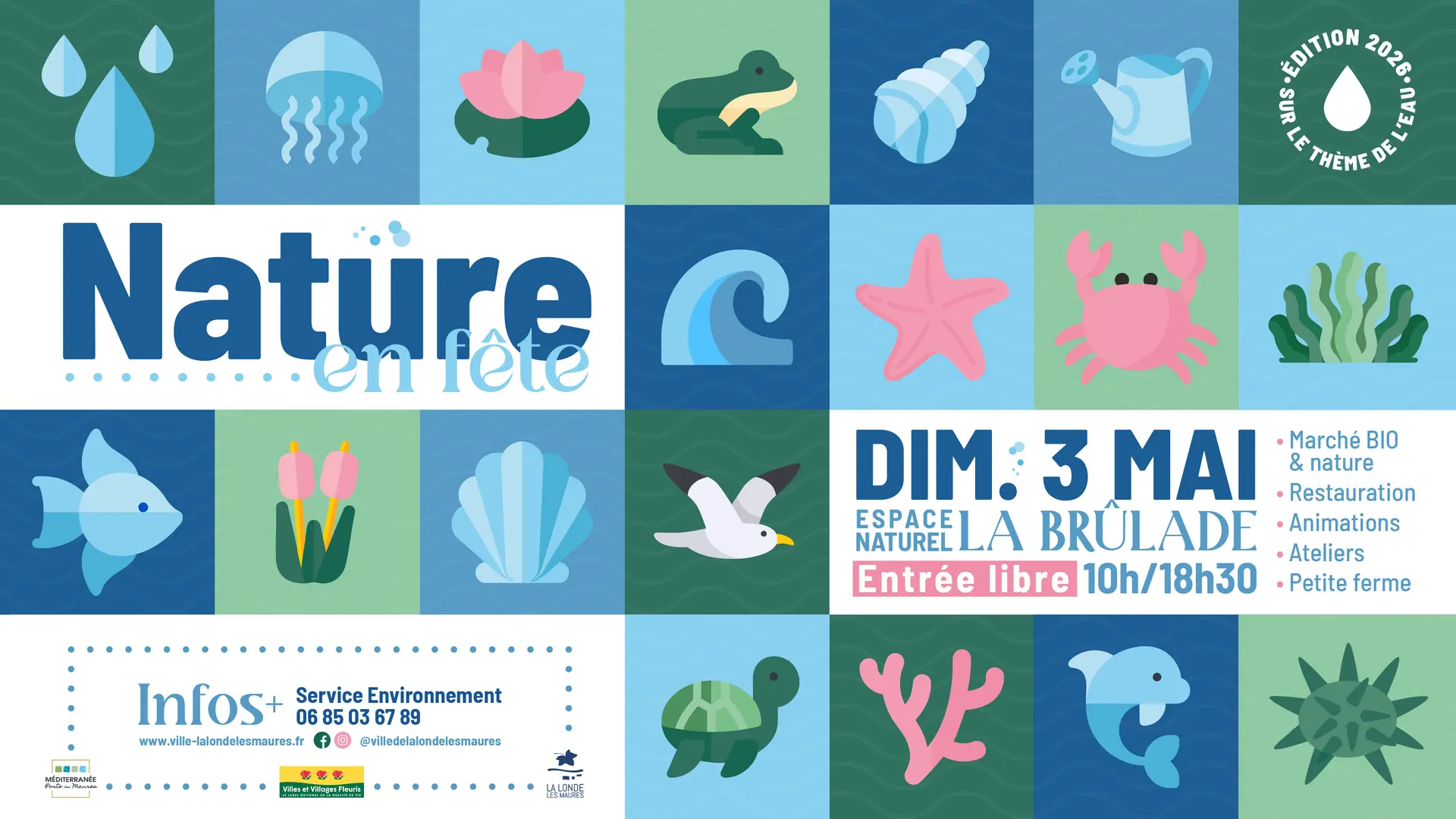 Fêtons la nature en Méditerranée Porte des Maures