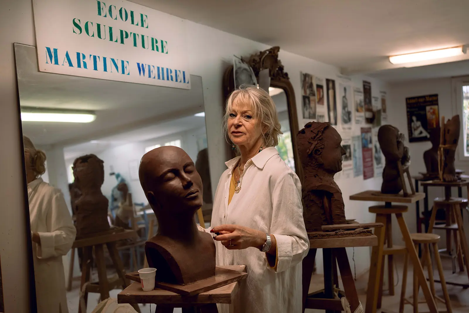 Atelier de sculpture Martine Wehrel