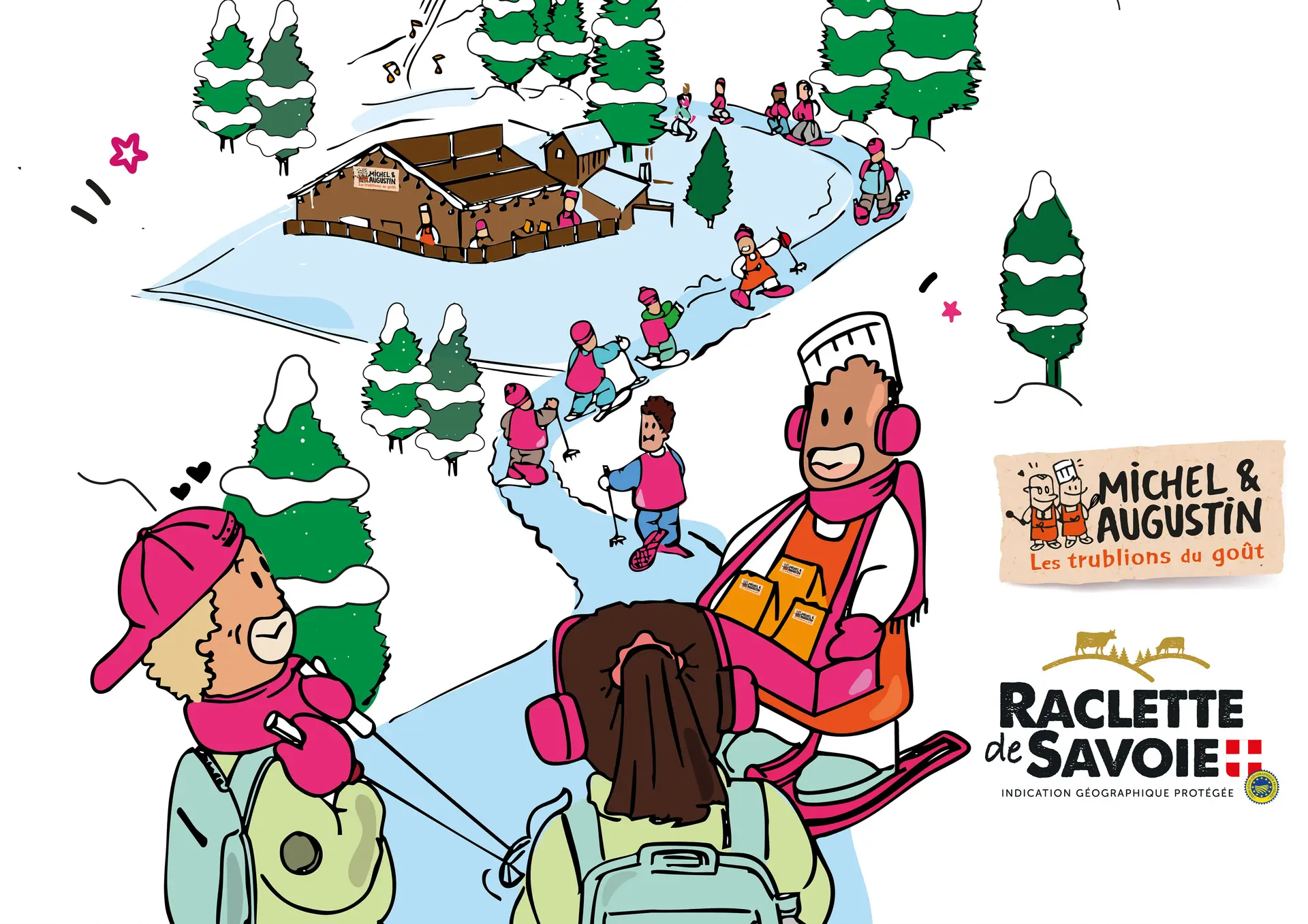 Raquettes ET raclette_Manigod