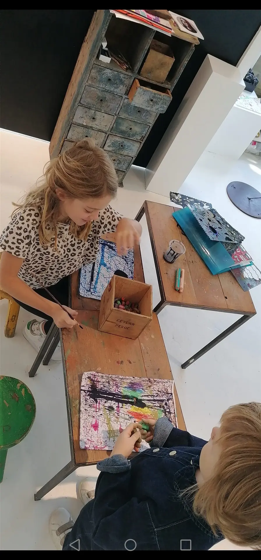 Atelier d'art pour les enfants