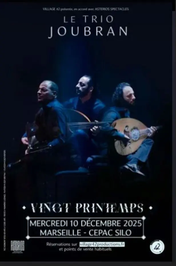 Concert du Trio Joubran à Marseille