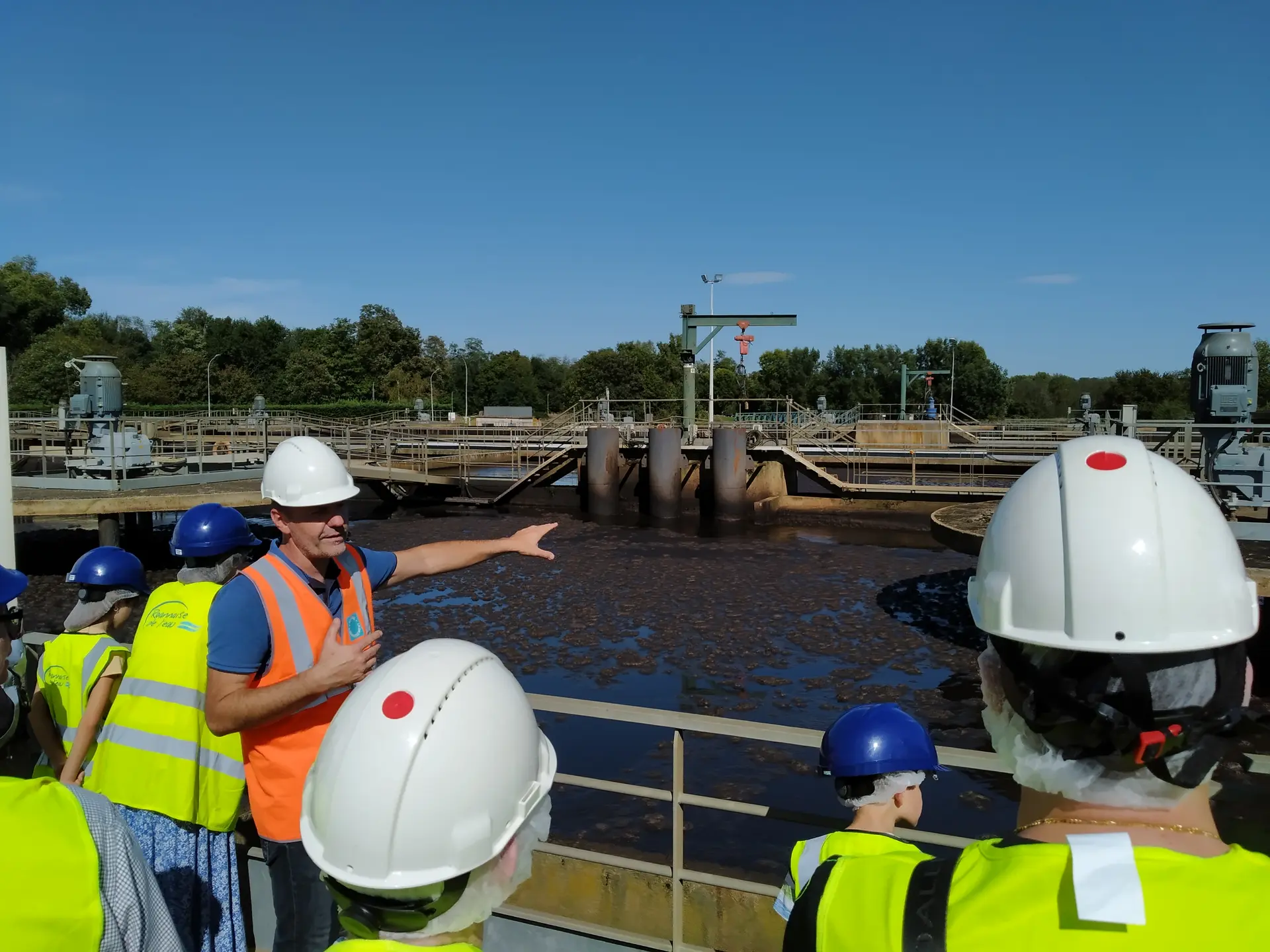 Journée mondiale de l'eau - Station d'épuration Roanne