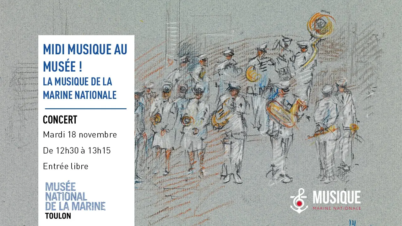 Concert de la musique © Musée national de la Marine