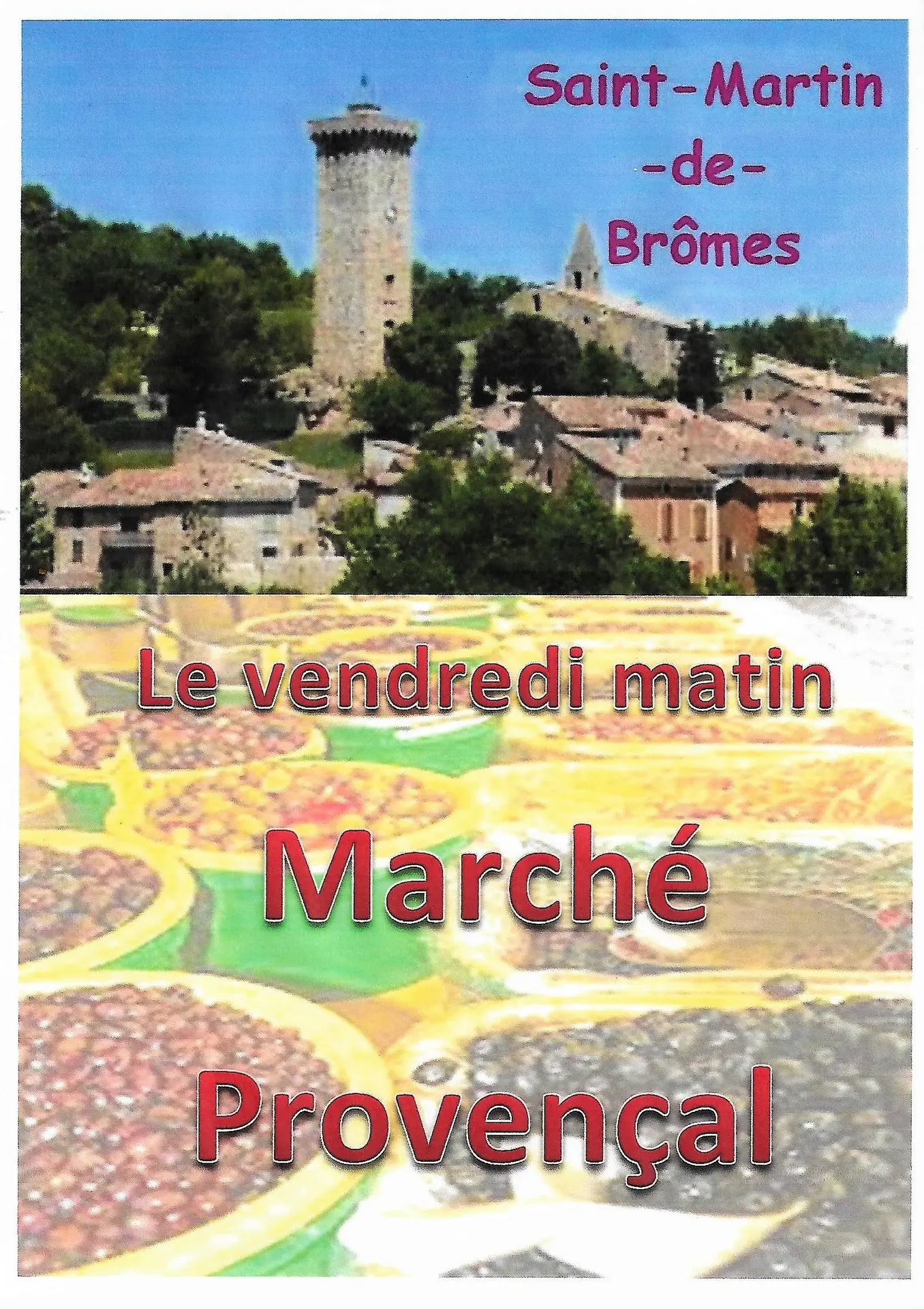 Marché provençal