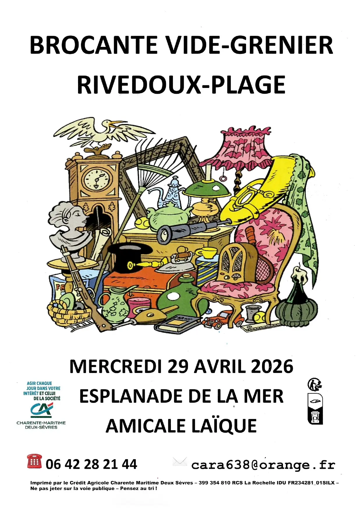 Brocante de l'Amicale Laïque_Rivedoux-Plage