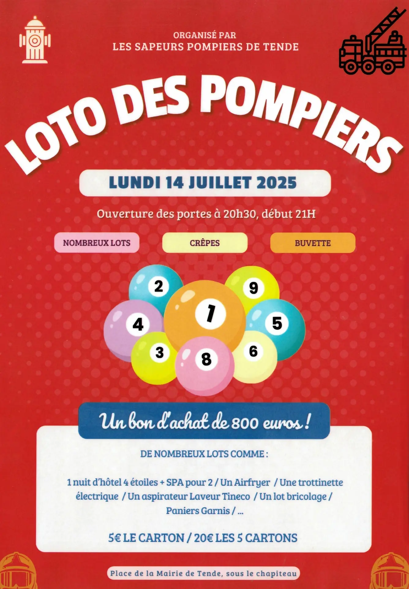 Loto des Pompiers