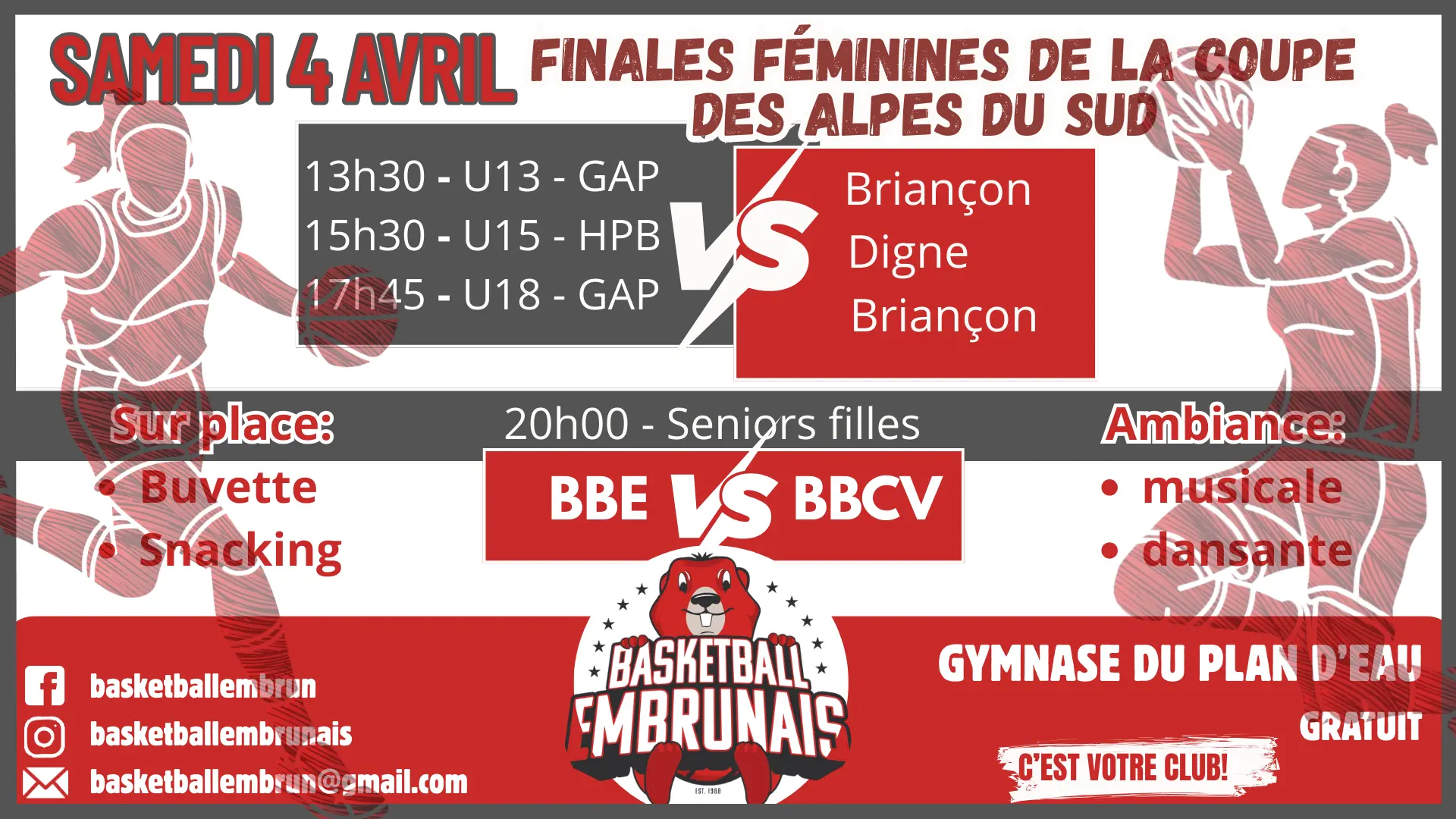 Finale Féminines - Coupe des Alpes du Sud - BASKET BALL