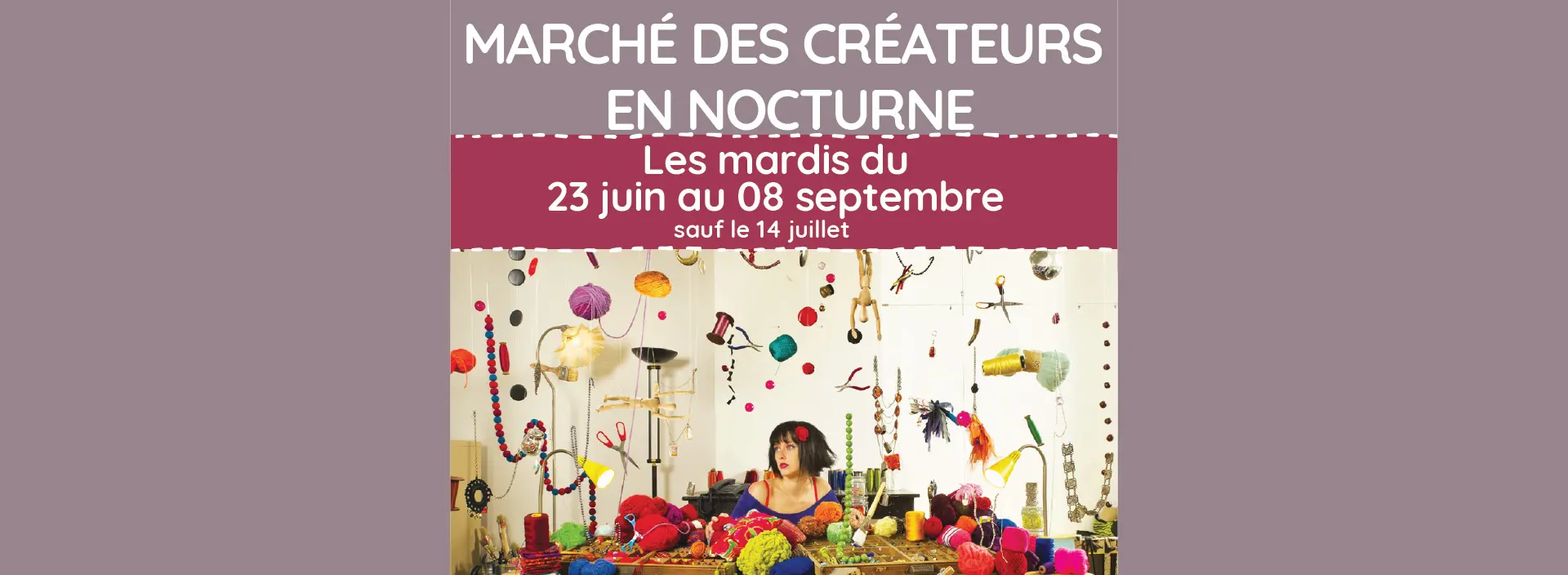 Affiche du marché des créateurs