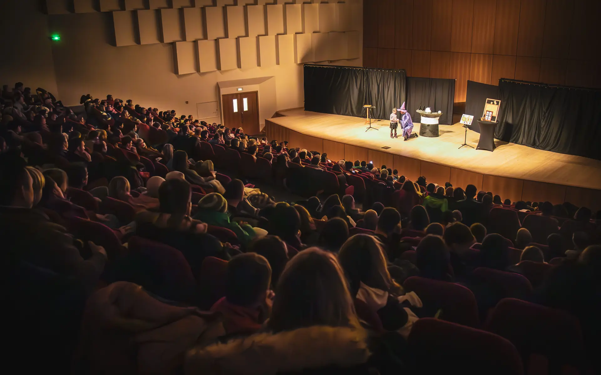 Spectacle à l'auditorium