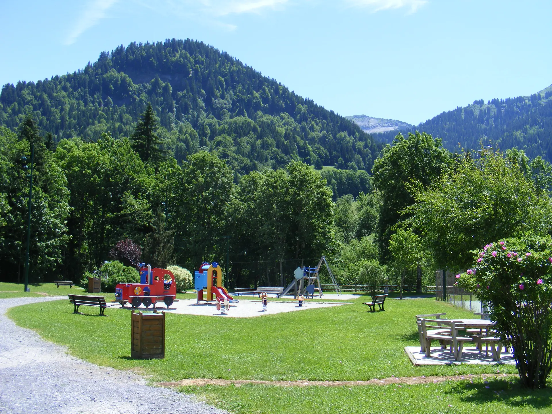Plaine des belles Praz sur Arly