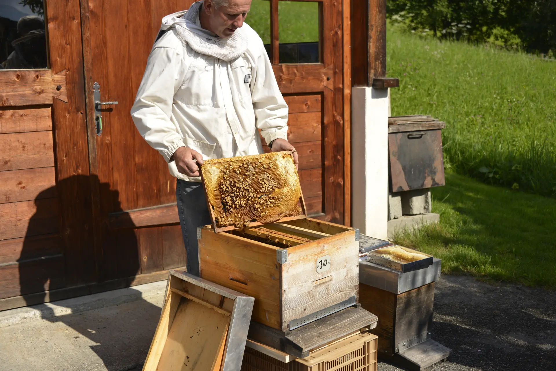 Jean-Noël en pleine démonstration