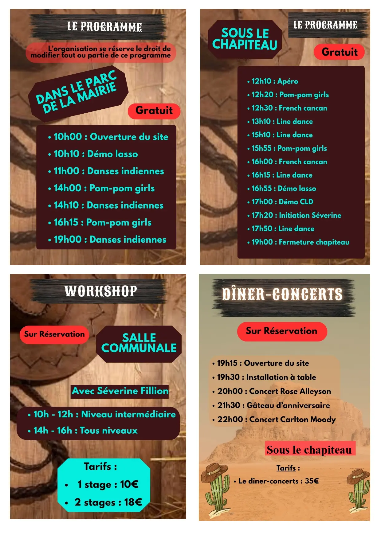 Programme Far West