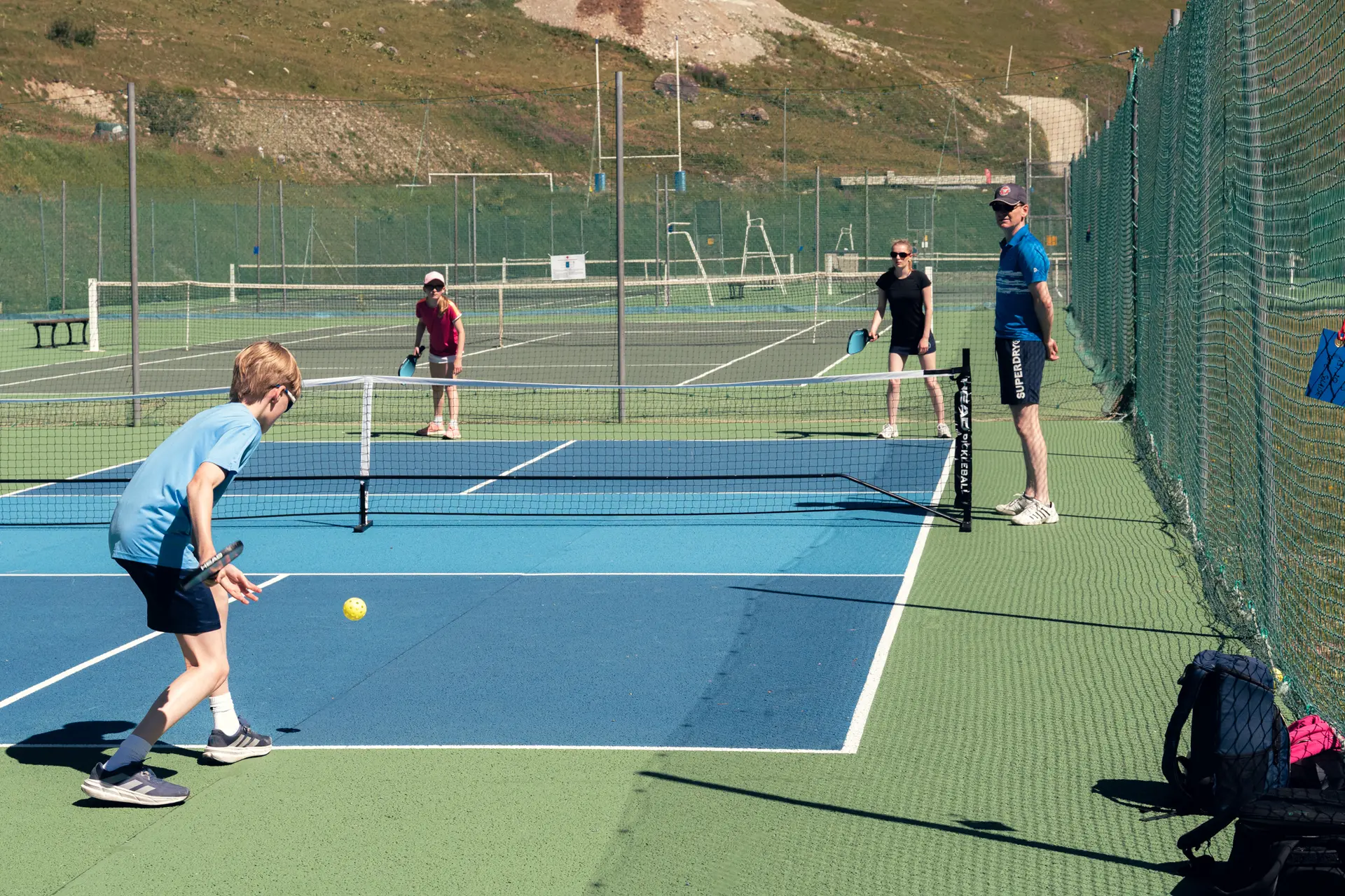 Initiation au pickleball_Val-d'Isère