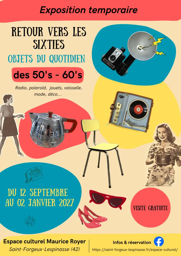 Exposition - Retour vers les sixties_Saint-Forgeux-Lespinasse