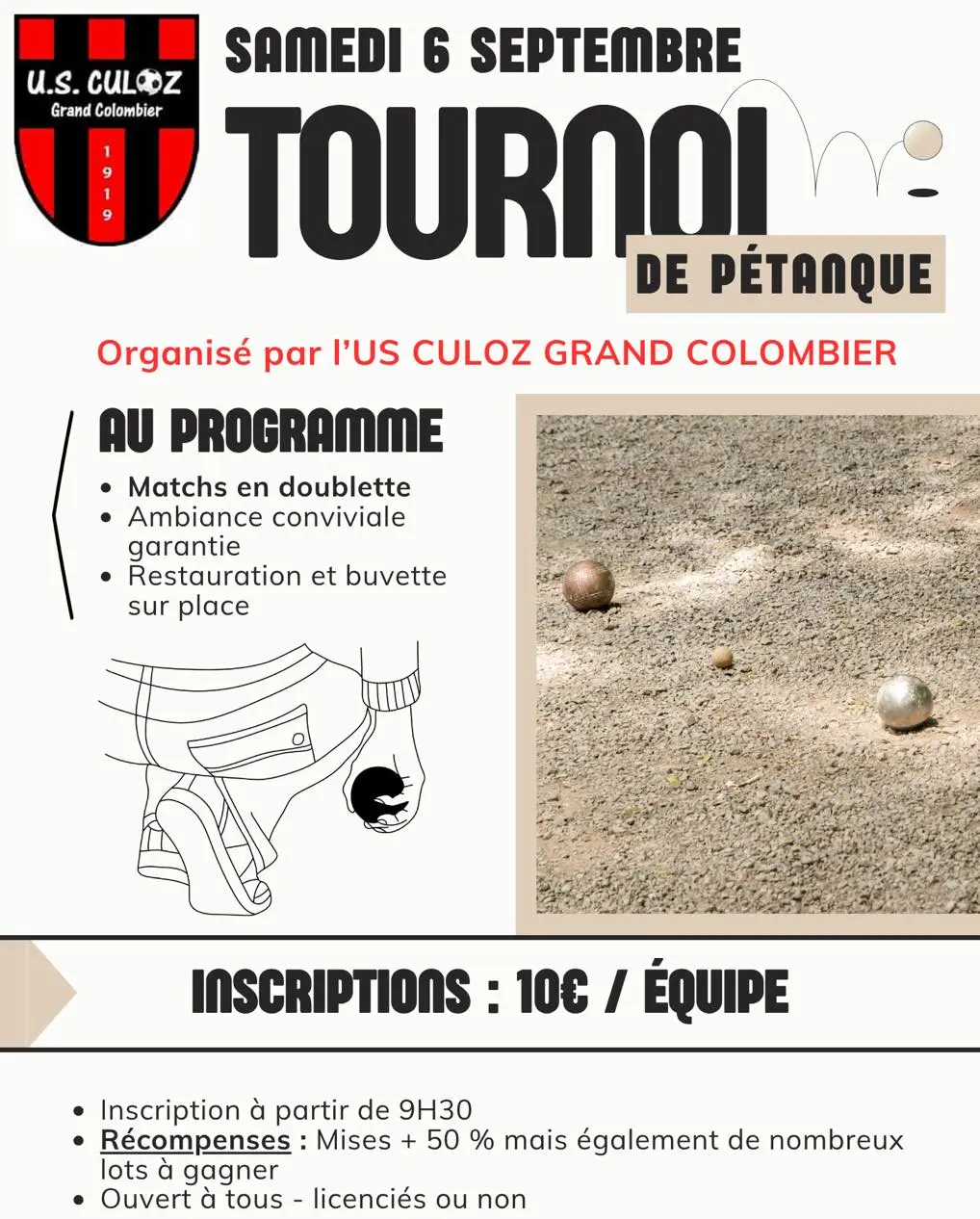 Tournoi de pétanque_Culoz-Béon