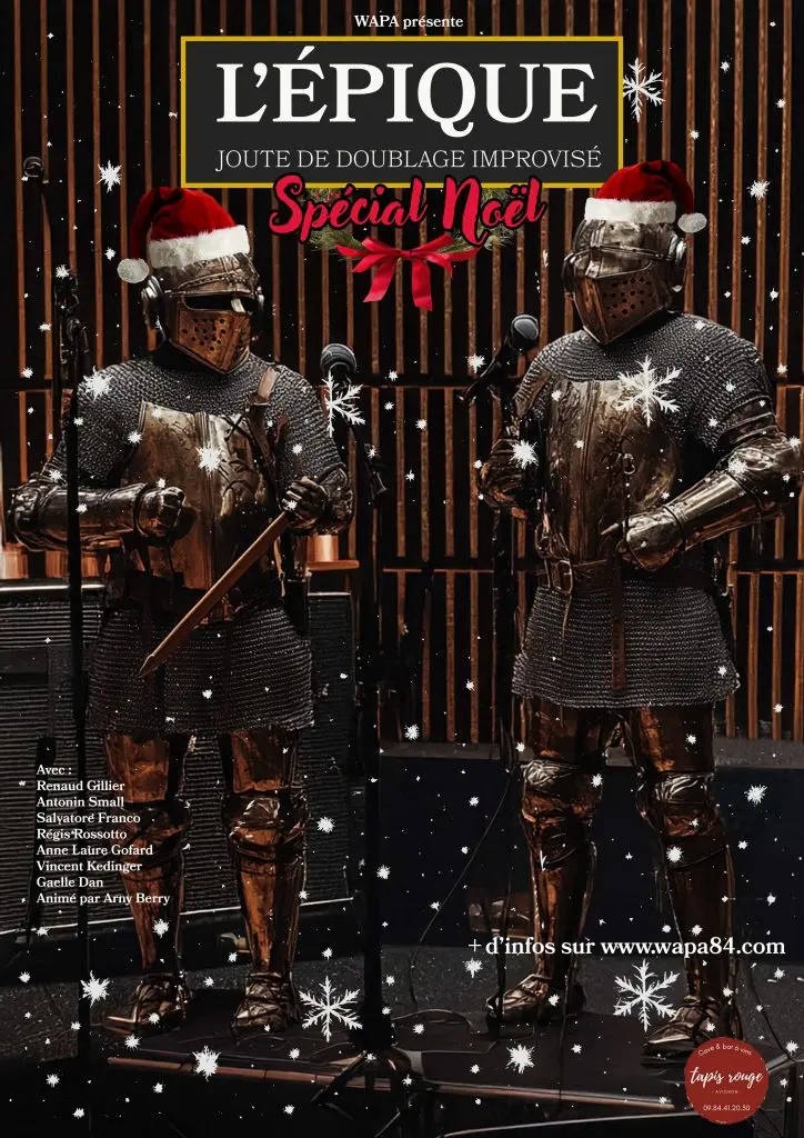 L'Épique Joute de doublage improvisé - Spécial Noël_Avignon