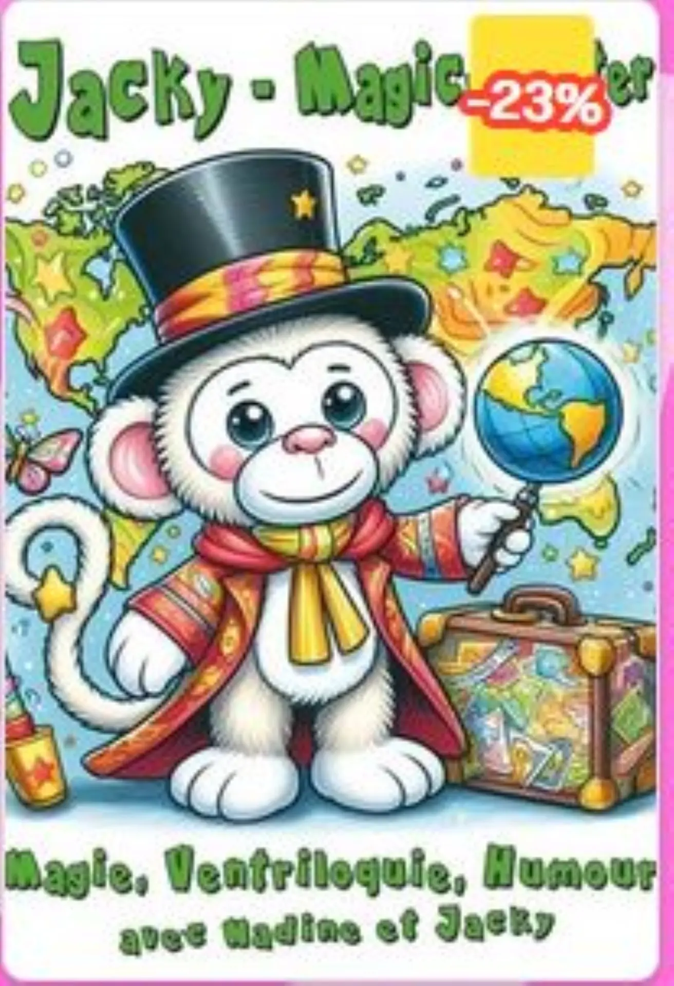 Jacky le petit singe magicien