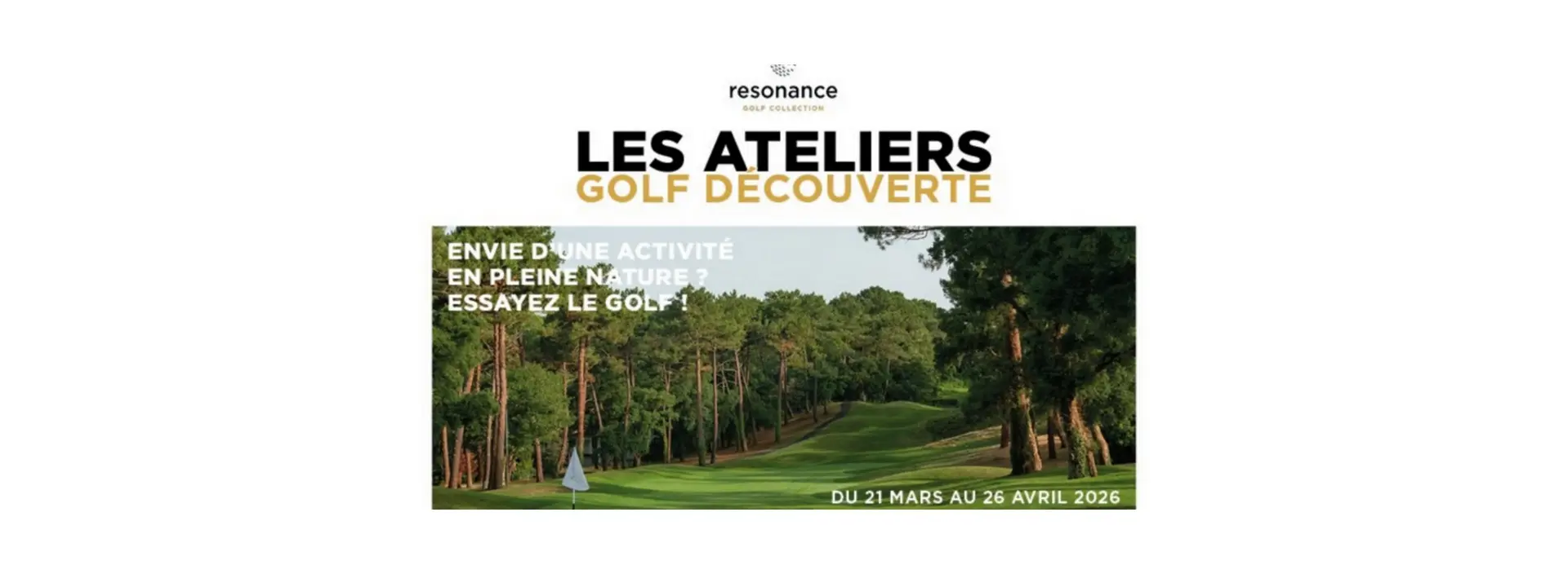 Thumbnail Golf Discovery Workshops at Servanes Golf Club in Mouriès 21.03 to 26.04.26