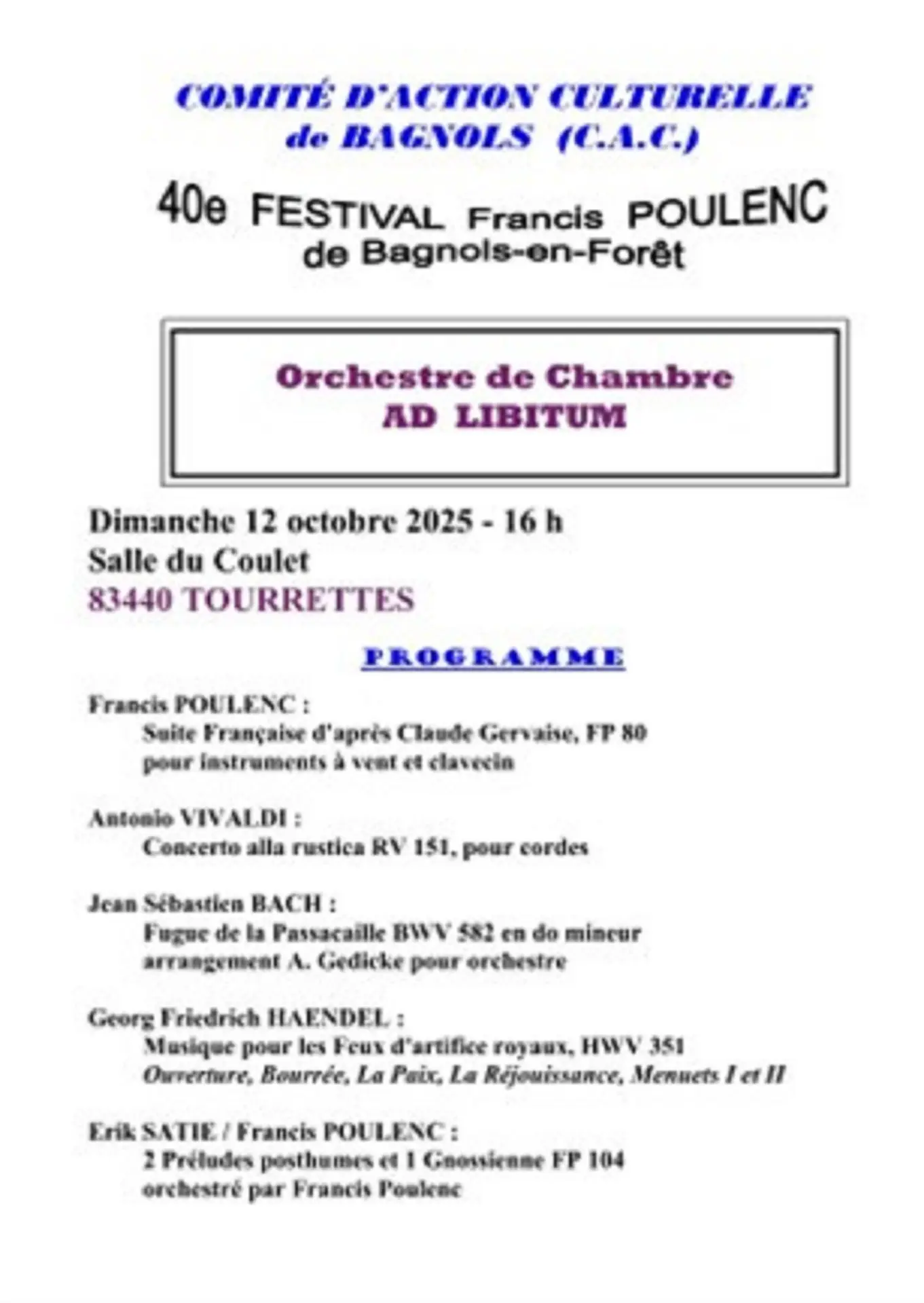Le Programme