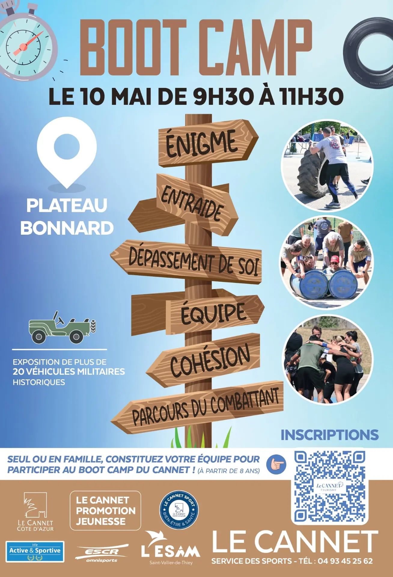 “BOOT CAMP” Ensemble relevez le défi - Famille_Le Cannet