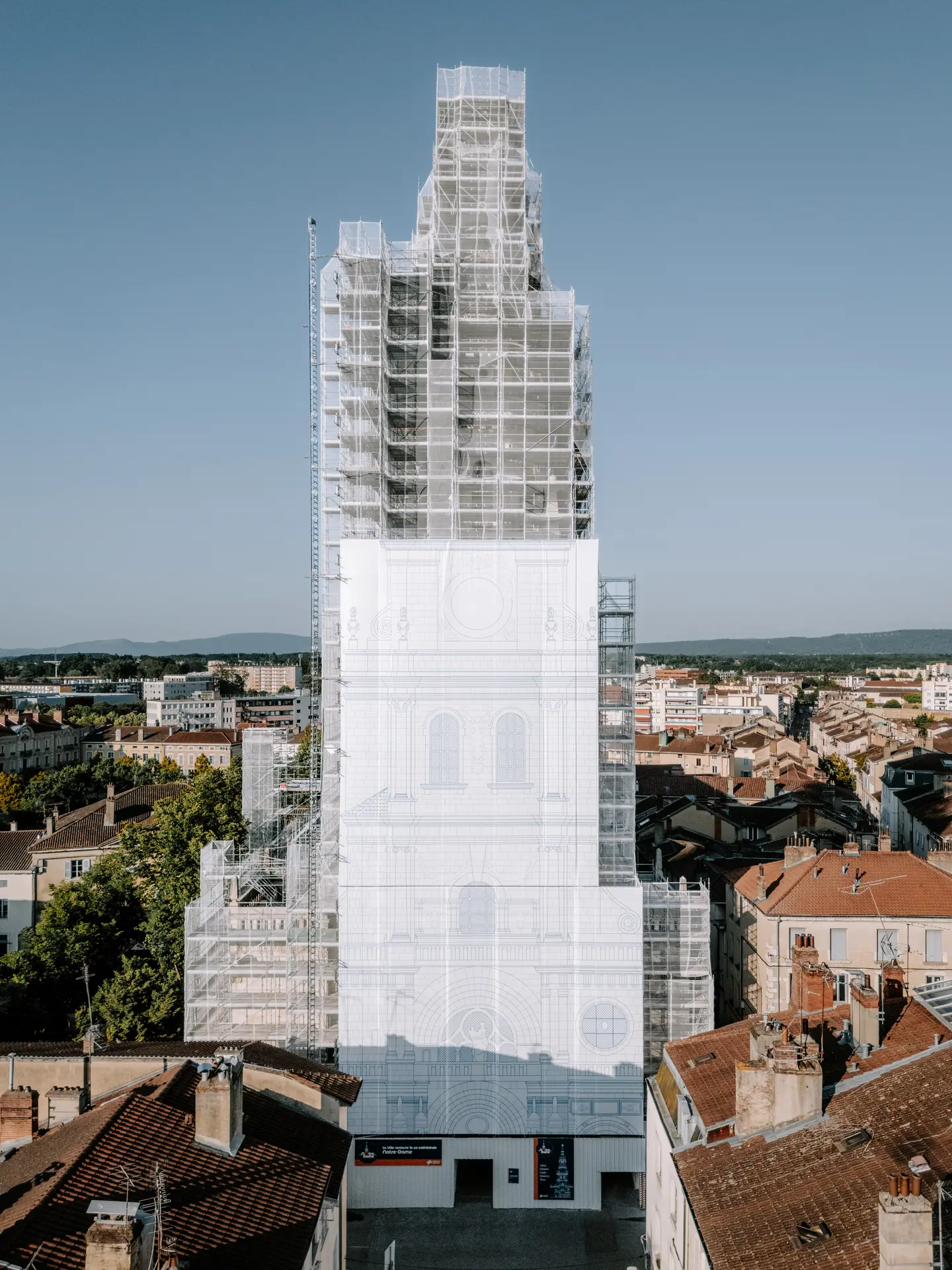 Travaux de la Co-Cathédrale Notre -Dame