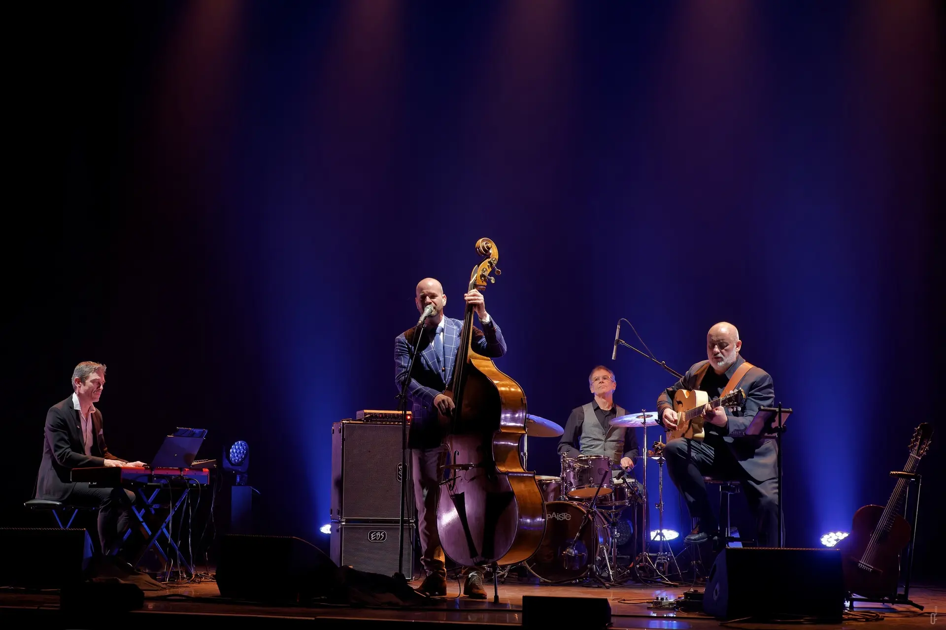 Groupe de musicien de Jazz sur scène