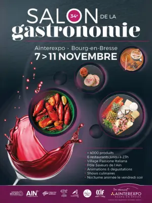 Visuel 2025 Salon de la gastronomie